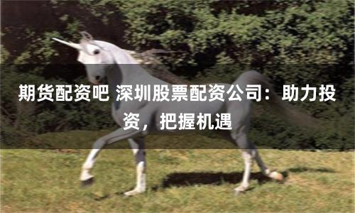 期货配资吧 深圳股票配资公司：助力投资，把握机遇