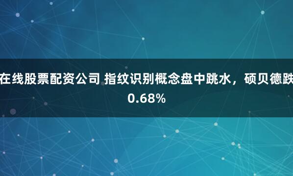 在线股票配资公司 指纹识别概念盘中跳水，硕贝德跌0.68%
